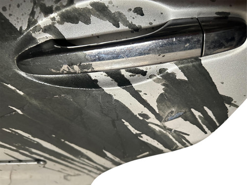 Porta Traseira Esquerda Honda Civic G9 Usada Prata Traseira Esquerda Prateado - Imagem 3