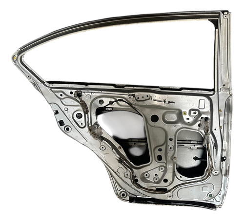 Porta Traseira Esquerda Honda Civic G9 Usada Prata Traseira Esquerda Prateado - Imagem 4