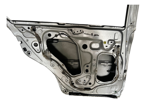 Porta Traseira Esquerda Honda Civic G9 Usada Prata Traseira Esquerda Prateado - Imagem 5