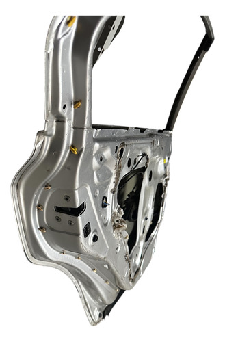 Porta Traseira Esquerda Honda Civic G9 Usada Prata Traseira Esquerda Prateado - Imagem 7