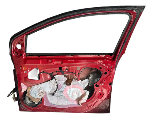 Porta Dianteira Direita Chevrolet Ônix Usada Vermelha Dianteira Direito Vermelho - Imagem 4