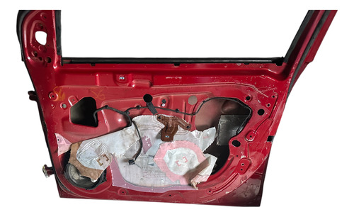 Porta Dianteira Direita Chevrolet Ônix Usada Vermelha Dianteira Direito Vermelho - Imagem 5