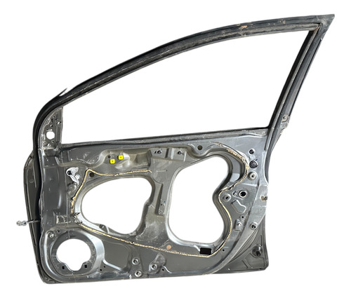 Porta Dianteira Direita Honda City 2010 A 2013 Usada Cinza Dianteira Direita Cinza-escuro - Imagem 4