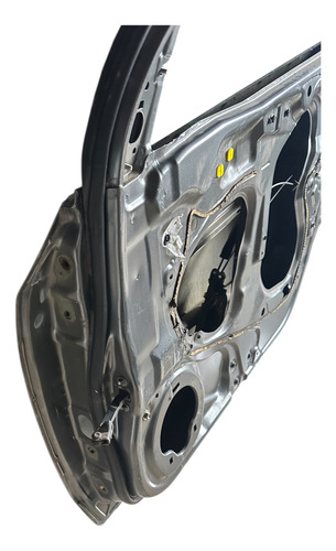 Porta Dianteira Direita Honda City 2010 A 2013 Usada Cinza Dianteira Direita Cinza-escuro - Imagem 6