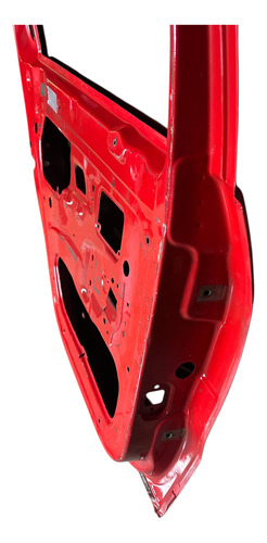 Porta Traseira Esquerda Vw Gol G5 G6 G7 G8 Usada Vermelha Traseira Esquerda Vermelho - Imagem 6