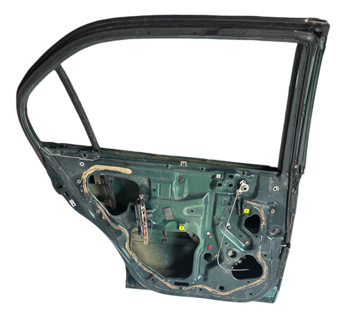 Porta Traseira Esquerda Honda Civic 1997 A 2000 Usada Traseira Esquerda Verde - Imagem 4