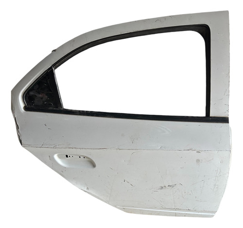 Porta Traseira Direita Branca Chevrolet Cobalt Usada Traseira Direito Branco - Imagem 1