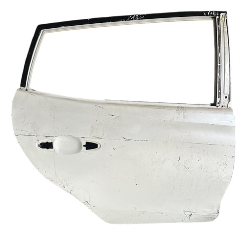 Porta Traseira Direita Yaris Branca Usada Toyota Traseira Direita Branco - Imagem 1