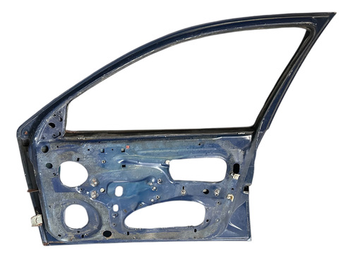 Porta Dianteira Direita Chevrolet Corsa Usada Dianteira Direita Azul - Imagem 4