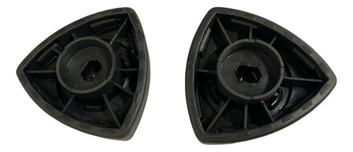 Manopla Regulagem Banco Cinza Gol Parati Saveiro - Imagem 2