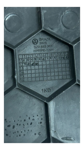 Tampa Acabamento Console Freio De Mão Fox Spacefox (detalhe) - Imagem 4