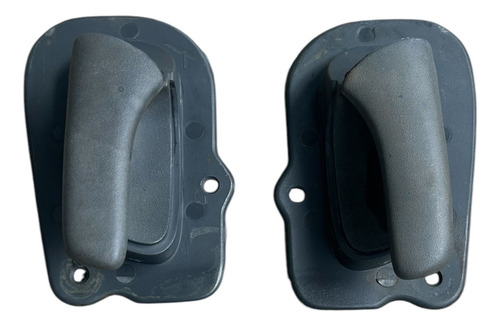 Par De Maçaneta Interna Corsa 98 2002 / 90388605 Cinza Claro Dianteira - Imagem 2