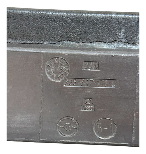 Puxador Descanso De Braço Porta Gol Sav Voyage Parati Marrom Marrom - Imagem 8