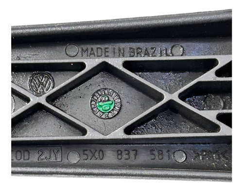 Manivela Vidro Porta Tras/E Gol G5 Voyage Saveiro  Preto - Imagem 6