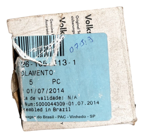 Rolamento Eixo Piloto Gol Saveiro Fox Parati Sant 0261053131 - Imagem 5