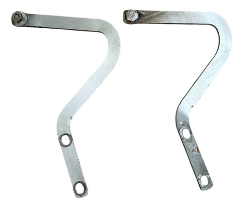 Par Braço Dobradiça Capô Gol Parati Saveiro Voyage Quadrado - Imagem 1