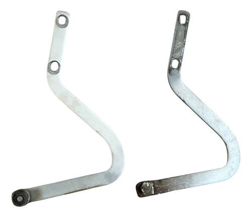 Par Braço Dobradiça Capô Gol Parati Saveiro Voyage Quadrado - Imagem 4