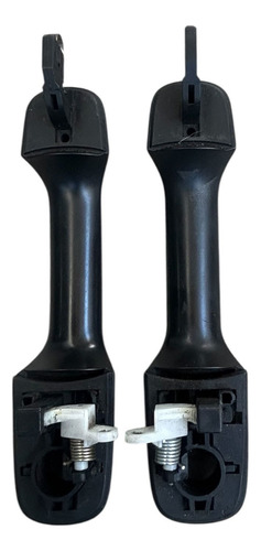 Par Maçaneta Externa Traseira Fiesta Ecosport 02 12 Preta Traseira - Imagem 4