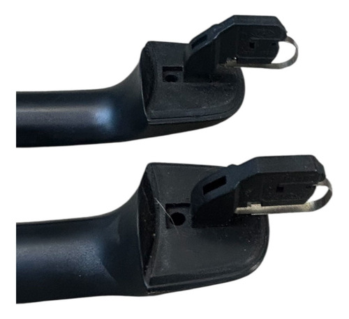 Par Maçaneta Externa Traseira Fiesta Ecosport 02 12 Preta Traseira - Imagem 6