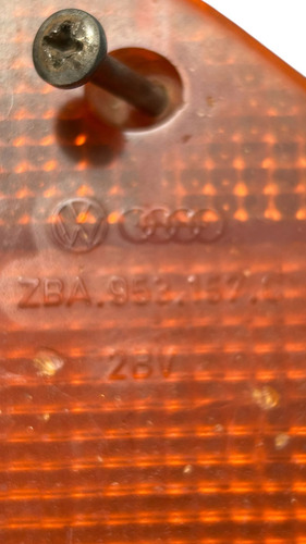 Seta Pisca Esquerdo Passat 85/88 Zba953157c Laranja - Imagem 8