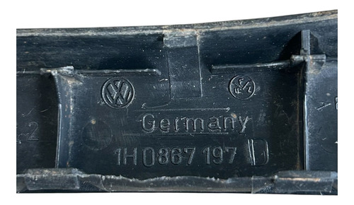 Puxador Da Porta Traseira Esquerda Manual Golf Mk3  94/98 Preto - Imagem 6