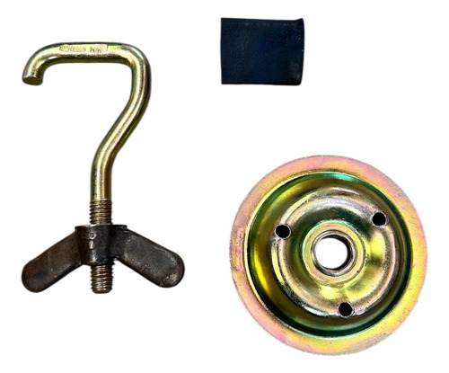 Kit Fixação Estepe Gol Quadrado Cl Gl Gti Gts Gls - Imagem 2