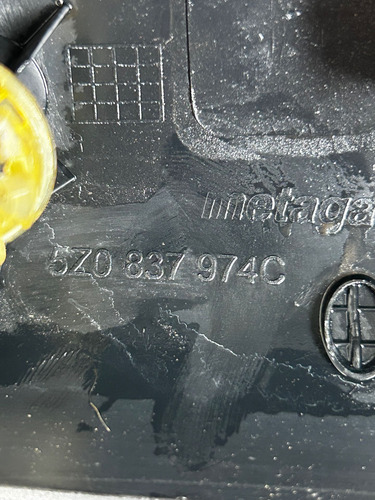 Acabamento Interno Retrovisor Vw Fox 2010 A 2014 Passageiro - Imagem 6