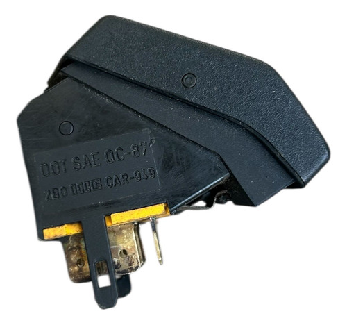 Botao Pisca Alerta Interruptor Saveiro Gol Parati  88 94 Preto - Imagem 5