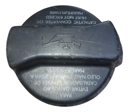 Tampa Óleo Motor Gol Fox Saveiro Polo Voyage 1988 2015 Preta - Imagem 2