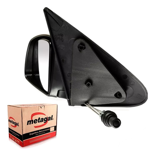 Retrovisor Celta Prisma 2007 2008 2009 2010 A 2014 - Imagem 3