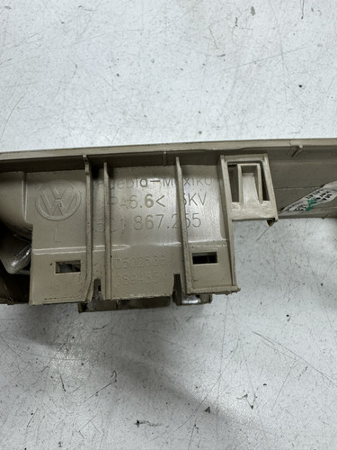 Moldura Botão Vidro Elétrico Motorista Vw Fusca 2012 A 2016 - Imagem 3