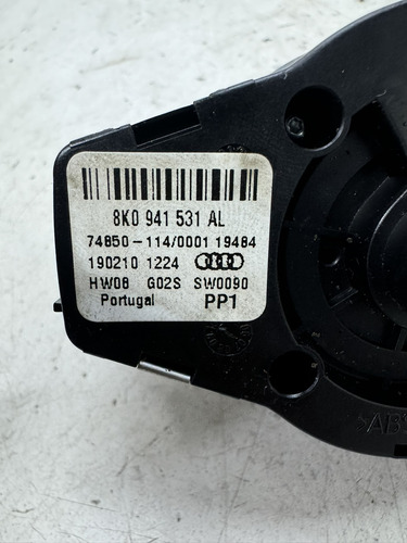 Botão Acendimento Farol Audi A4 2009 A 2012 8k0941531al - Imagem 3