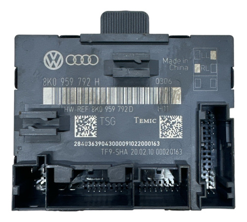 Módulo Porta Vidro Dianteiro Direito Audi A4 2009 A 2012