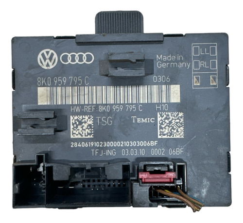 Módulo Porta Vidro Traseiro Esquerdo Audi A4 2009 A 2012