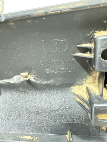 Moldura Friso Porta Traseira Direita Chevrolet S10 2013 Dian - Imagem 3
