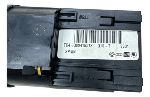Botão Acendimento Farol Vw Amarok 6q0941531s - Imagem 3