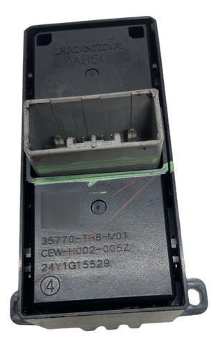 Botao Vidro Eletrico Passageiro Auto Honda Fit Wr-v - Imagem 5
