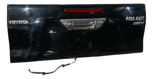 Tampa Traseira Hilux 2015 A 2024 Preto