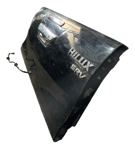 Tampa Traseira Hilux 2015 A 2024 Preto - Imagem 3