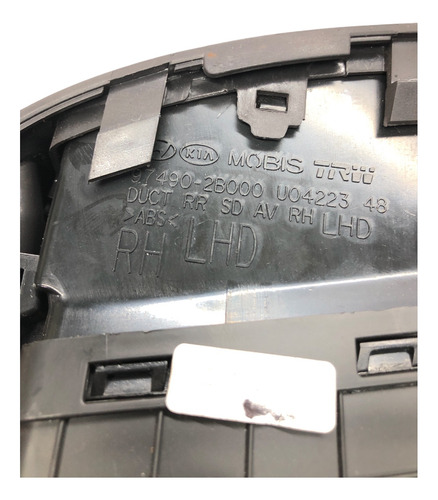 Difusor Ar Direito Hyundai Santa Fé 2010 A 2013 - Imagem 6