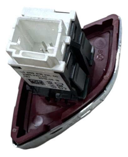 Botão Pisca Alerta Citroën Ds3 2009 A 2024 Vermelho - Imagem 2