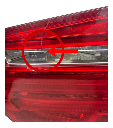 Lanterna Traseira Direita Tampa Bmw 320i 2010/2011 Direito/passageiro