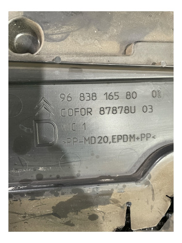 Defletor Radiador Citröen Ds3 Com Detalhe 9683816580 - Imagem 4