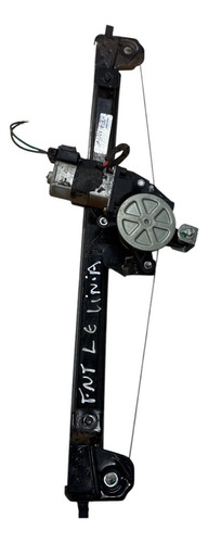 Máquina Vidro Com Motor Dianteiro Esquerdo Fiat Linea