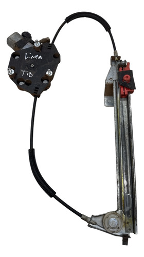 Máquina Vidro Com Motor Traseira Direita Fiat Linea - Imagem 2