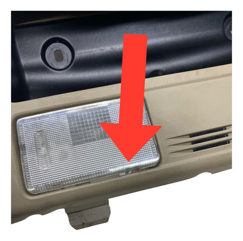 Porta Óculos Luz Teto Toyota Hilux Sw4 2012 A 2015 Detalhe - Imagem 2