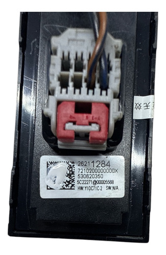 Botão Vidro Elétrico Passageiro Chevrolet Tracker 2021premie - Imagem 3