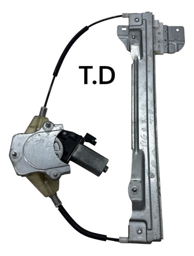 Máquina Vidro Com Motor Traseira Direita Chery Tiggo 3x Pro 