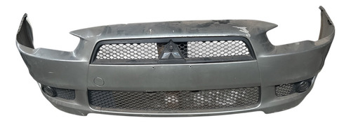 Parachoque Dianteiro Completo Mitsubishi Lancer 2013 Cinza