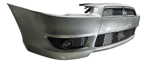 Parachoque Dianteiro Completo Mitsubishi Lancer 2013 Cinza - Imagem 2